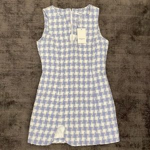 Amanda Uprichard Puzzle Dress Tweed NWT